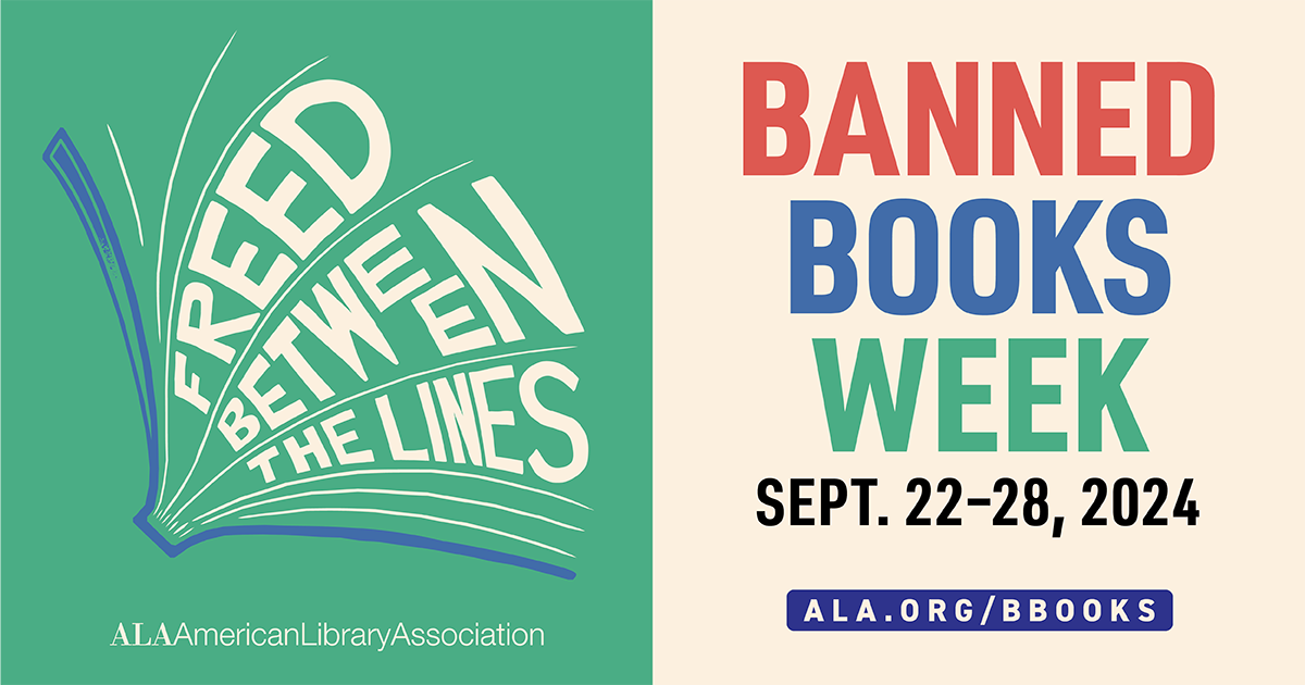 Banned Books Week September 22-28 2024